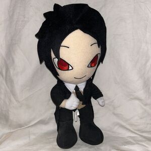 Black Butler Kuroshitsuji Sebastian Michaelis Plush‎ Doll Japan Stuffed 12" P2